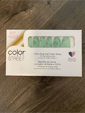 Color Street Mint Marble Nail Polish Strips - Jadey Business Color